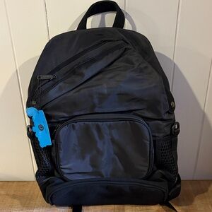 Cookies Smell Proof Stylish Black Backpack for Men